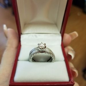 Wedding ring and Band